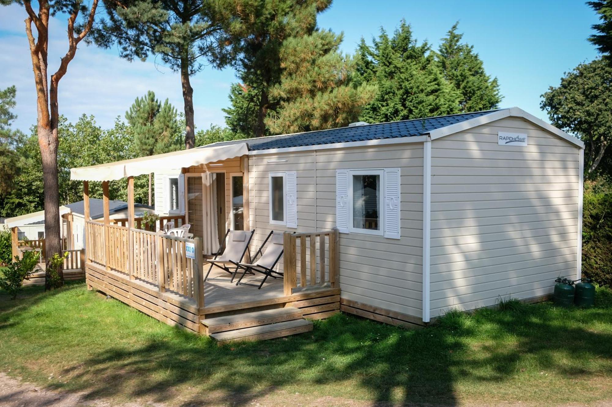 Mobil Home Xxl 4 Chambres - Medrose Camping Saint-Thomé Exterior foto
